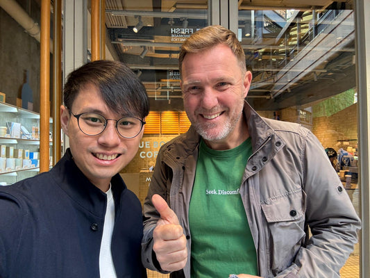 Epic hangout with our startup legend Simon Squibb