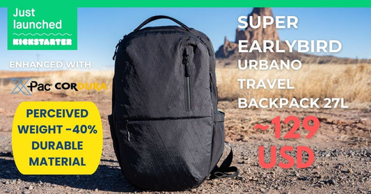 Maze Fathom® Urbano Travel Backpack is now live on Kickstarter!