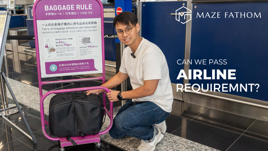 Real Airport Test: Can Our Backpack Pass Budget Airline Rules?