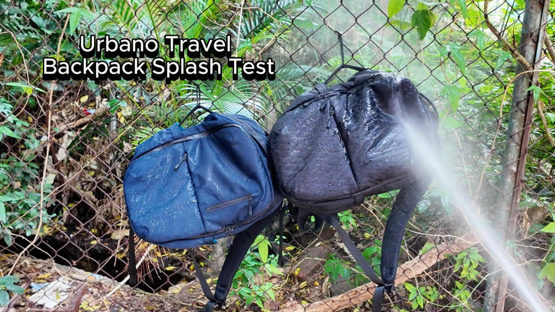 Brutal Water Test: X-Pac + Cordura vs. Twill 420D